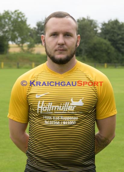 Mannschaftsfoto Saison 2019/20 Fussball Sinsheim - SV Treschklingen (© Kraichgausport / Loerz)